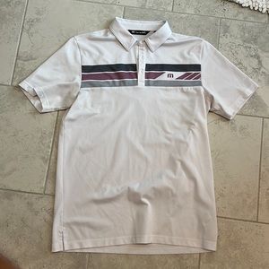 White golf polo